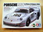  Porsche  961 -86 le mans  1/24 koottava pienoismalli  
