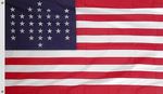 USA lippu 1859-1861 33 tähteä