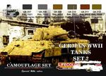 WW2 German Tanks set 2  lifecolor maali 