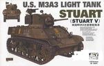 U.S M3A3 Stuart tankki    1/35 pienoismalli    
