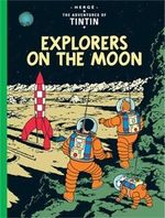 Tintin Explorers On The Moon  albumi Englanninkielinen   