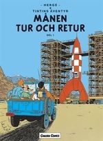 Tintin Månen Tur Och Retur  albumi Ruotsinkielinen   