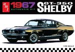 1967 Shelby GT350  Black  1/25 auto 