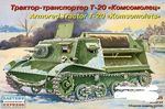 T-20 Komsomolets 1/35 pienoismalli suomi