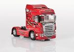 Scania R 560 highline red griffin   1/24  
