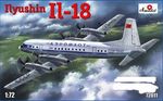 Ilyushin Il-18 aeroflot  1/72  pienoismalli   