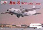 Antonov An-8 AEROFLOT  CCCP 1/72  pienoismalli  