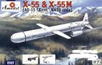 KH-55 & KH-55M 'AS-15 Kent' strategic missile 1/72  pienoismalli     