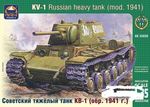 Russian heavy tank KV-1 mod. 1941  1/35   panssarivaunu   
