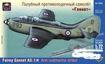 Fairey "Gannet" AS. 1/4 anti-submarine   1/72 lentokone  