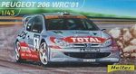 Peugeot 206 WRC 2001  1/43 koottava pienoismalli 