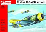 Curtiss Hawk H-75A-3 Sussu over Finland   1/72  lentokone   suomi versio! 