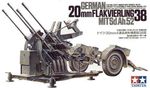  German AA Gun 20 mm Flakvierling  1/35