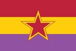 GRAPO espanjan tasavaltalais lippu