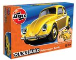 Vw kupla beetle  1/32  Quick Build keltainen