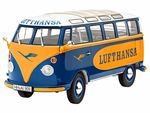Volkswagen kleinbus T1 samba Lufthansa  1/24  koottava pienoismalli   