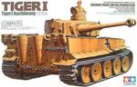 TIGER 1 tank Afrika version 1/35   