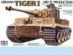 Tiger 1 Mid  production 1/35 panssarivaunu 