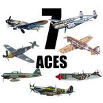  WW 2 7 aces paketti 1/48   lentokoneet ja lentäjät  