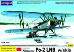 Polikarpov Po-2 LNB w/skis 1/48  lentokone  suksilla