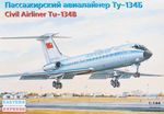Tupolev TU-134 B Aeroflot  matkustajakone   1/144  pienoismalli