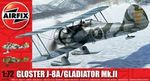 GLOSTER GLADIATOR MKII J8A    1/72  lentokone  suomi versio!   