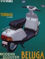 Yamaha beluga 80 skootteri 1/12 pienoismalli   