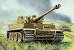 Tiger I Ausf. E, Early Production w/ Interior details 1/35  tankki  1/35 pienoismalli   