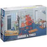 Garage and tools autotalli ja työkalut       1/24     