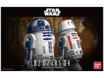 R2-D2 + R5-D4 Star Wars robotit 1/12