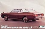 Datsun Cedric 2000 GX  1971  1/24 pienoismalli  