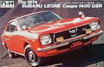 Subaru leone coupe GSR 1974   1/24 pienoismalli  