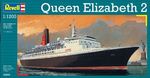 Queen Elisabeth 2   1/1200 matkustajalaiva  
