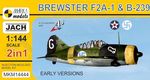 Brewster F2A-1 Buffalo/B-239  1/144  suomi versio 