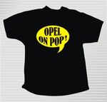 OPEL on pop  T-paita  koko L