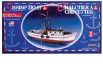 Shrimp Boat  kalastusalus 1/60  koottava pienoismalli  