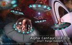 Alpha Centauri 2 kpl  ufo   1/32  koottava pienoismalli  