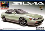 Nissan Silvia S13 green 1/24 pienoismalli 