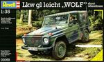 Lkw Wolf Mercedes maastoauto  1/35 pienoismalli  