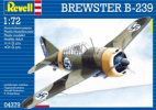 Brewster B 239 Buffalo 1/72  lentokone   suomi 