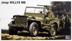 Jeep Willys MB    1/24 koottava pienoismalli