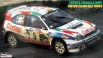Toyota Corolla New Zealand rally 1998 winner  1/24   