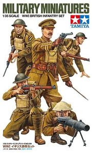 WW 1 British infantry set   1/35  