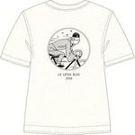 Tintti T-paita  Sininen Lootus White  koko  2 vuotiaille   