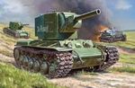 Soviet Heavy Tank KV-2  1/35  panssarivaunu      
