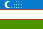 Uzbekistanin  lippu  